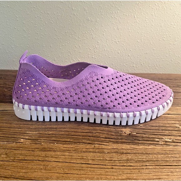 Ilse Jacobsen Women's Slip on Shoe Lavender Purple Size 38 Used - Picture 4 of 16